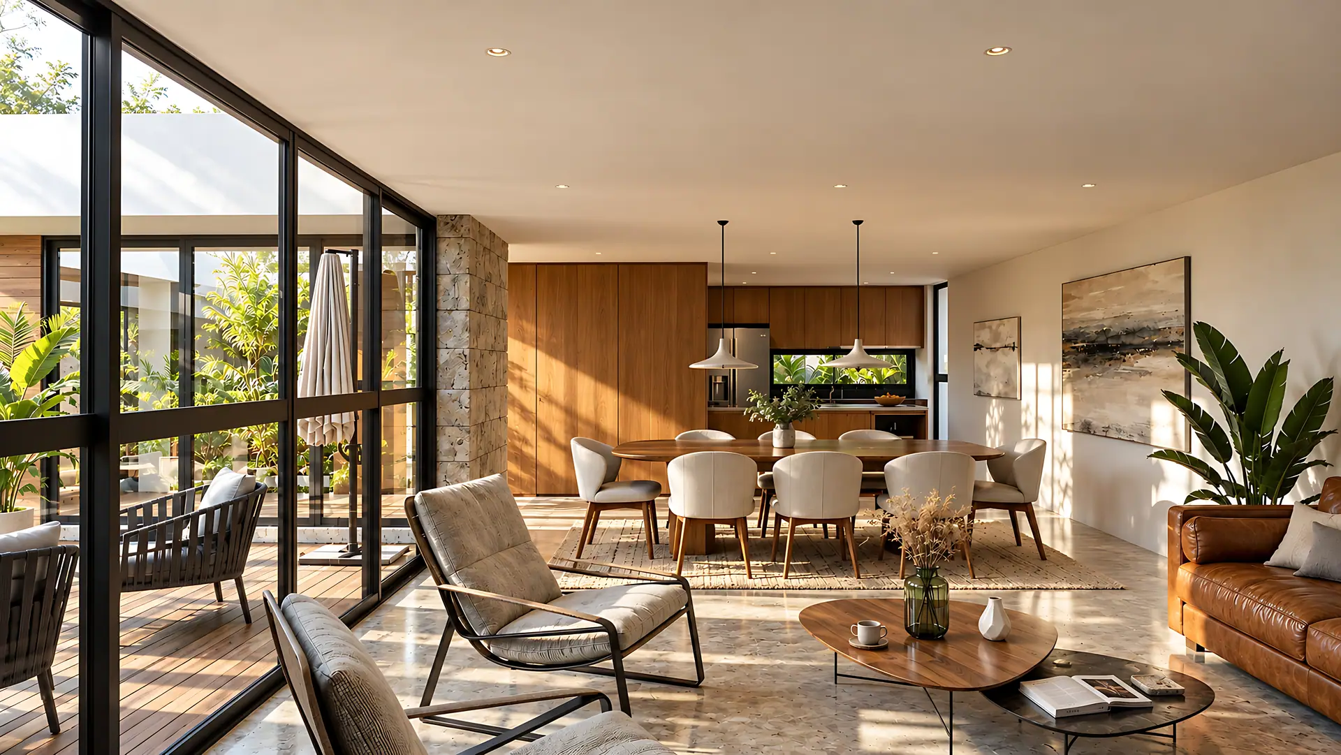 Render de la sala